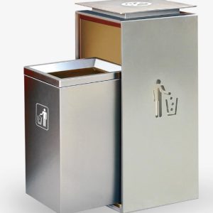 INDOOR WASTE BIN 23Lt 35x35x78cm
